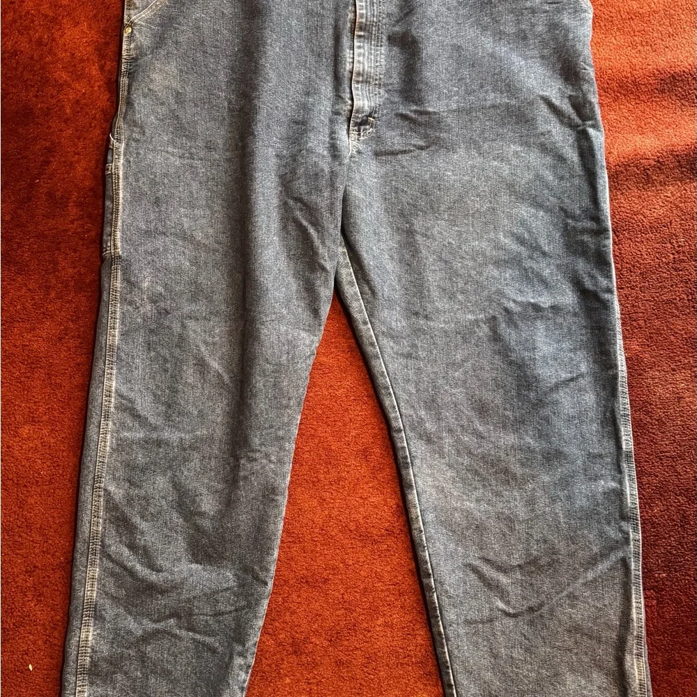 Wrangler Men's Carpenter Denim Jeans 50x32 - Picture 2 of 6
